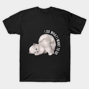 I Do What I Want To Do T-Shirt